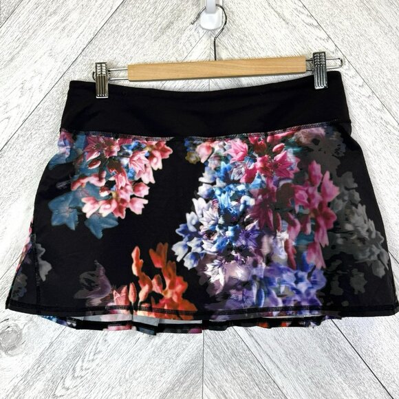 Lululemon Run Pacesetter Skirt Skort Size 6 Regular Spring Has Sprung Floral - Picture 3 of 5